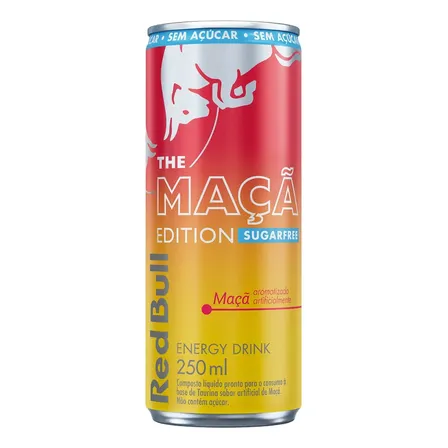 Red Bull Energético, Maçã Edition, Sem Açúcar, 250ml