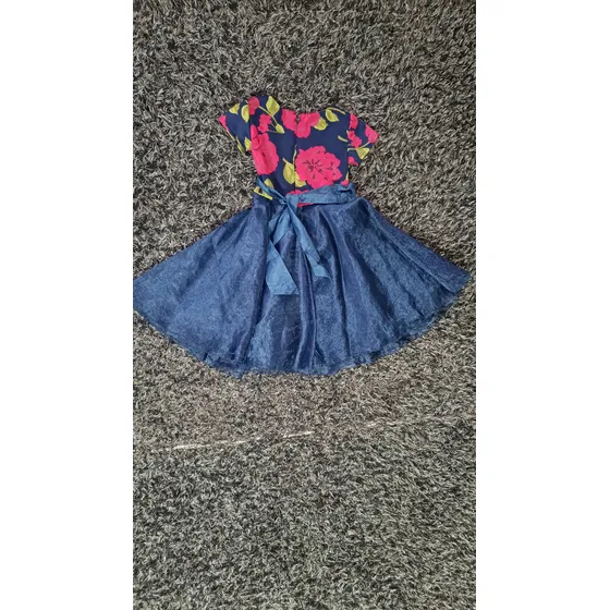 Vestido Largo Tutu Bonnie Jeans Mujer Adulto Talla 6-8