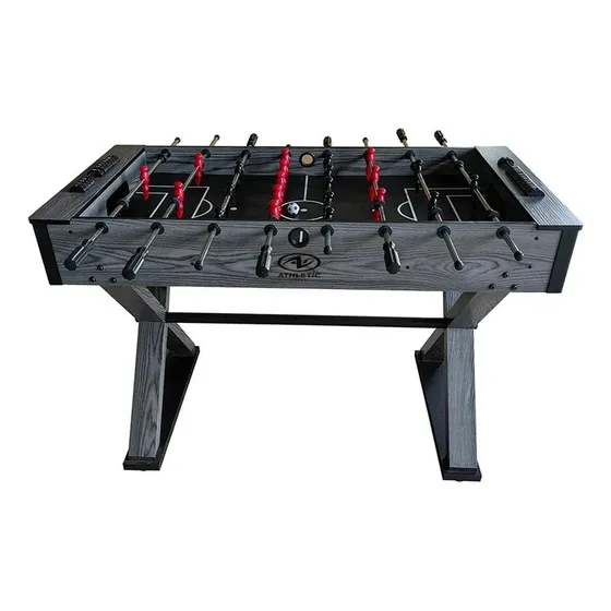Mesa De Futbolito 22 Jugadores Sports Works Mesa De Futbolito Gris Oscuro
