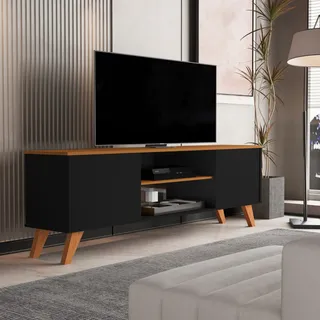 Rack De Tv Para Sala Moderno Com Prateleiras Estante Rack De Tv Para Sala Moderno Com Prateleiras Estante
