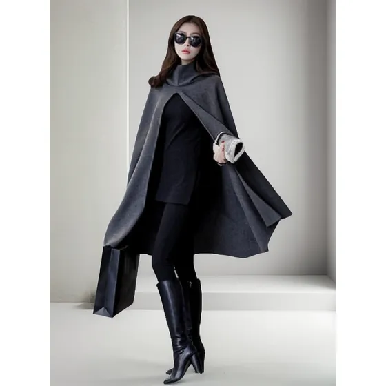 Ponchos/ Capas En Polar Abrigadas Ideal Para Invierno Art83