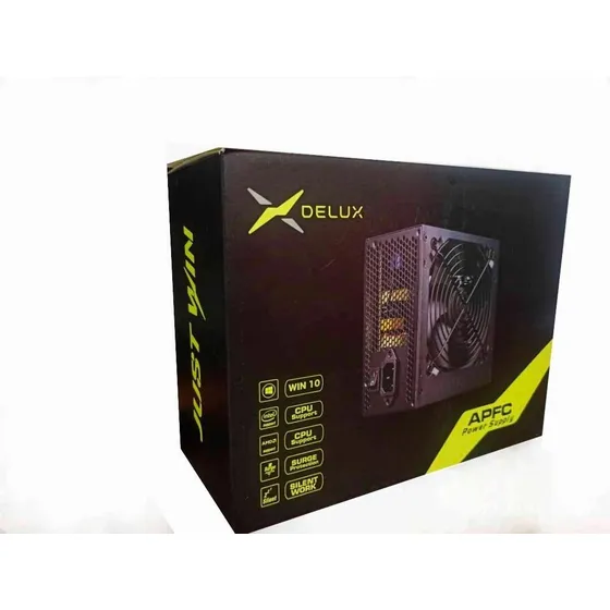 Fuente De Poder Certificada Delux Atx 500 Watts Apfc Acme
