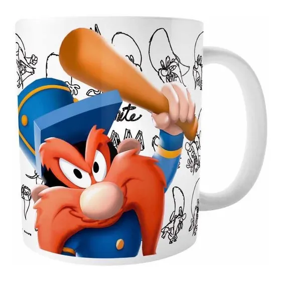 Sam Bigotes Taza De Los Looney Tunes