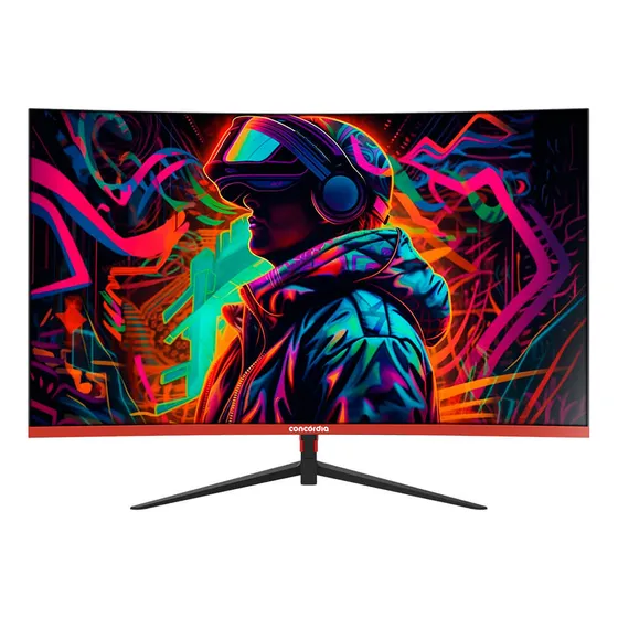 Monitor Concórdia Gamer Curvo 27'' Cz270f 100hz Hdmi Vga