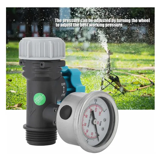 Valvula Reguladora Presion Agua Flujo Controlador Riego