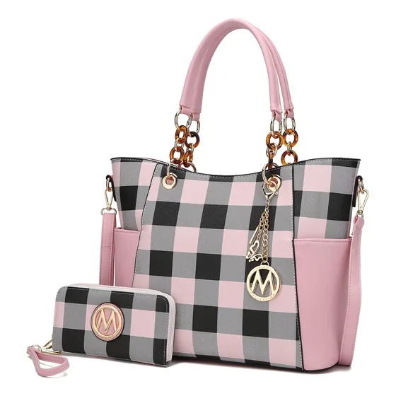 Set De Bolsos, Cartera Y Monedero, Colección Mkf Bonita Bag