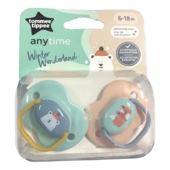 Chupeta Tommy Tippee Anytime Winter Wonderland 6-18m