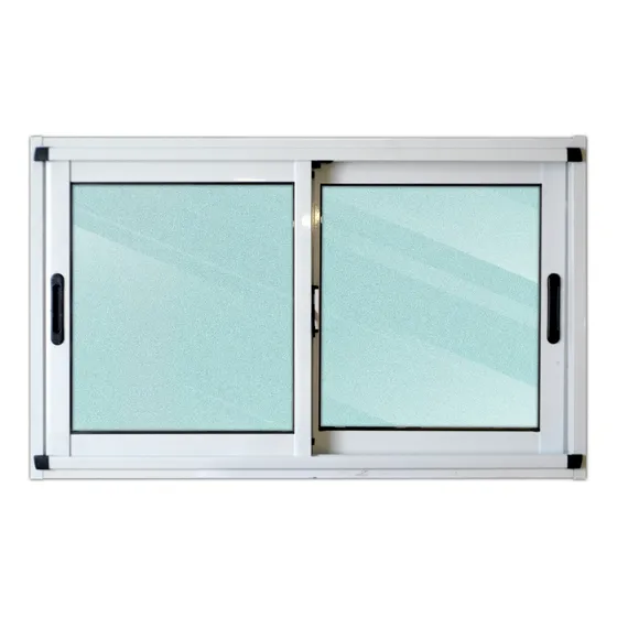Ventana De Aluminio Blanco Tipo Corrediza De 60cm X 40cm