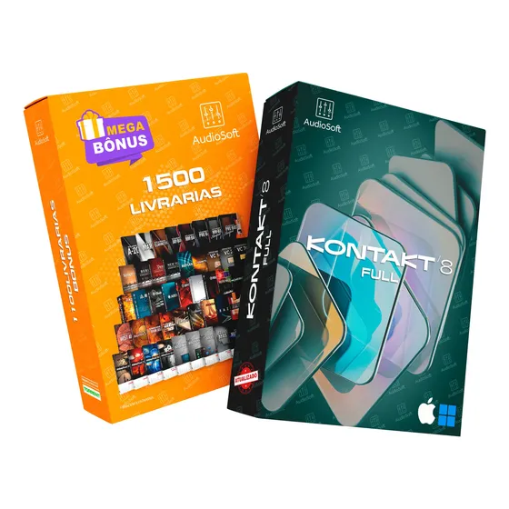Kontakt E Pacote De Livrarias Bônus Win / Mac
