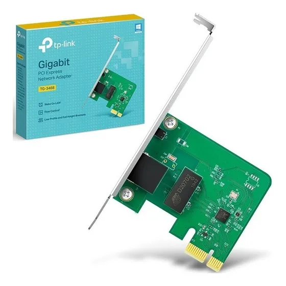 Tarjeta Red Pci Express Tp-link Gigabit Tg-3468 10/100/1000
