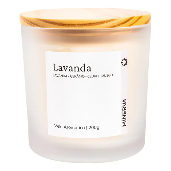Vela Aromatica Perfumada Aromatizada Ambiente 200g Minerva