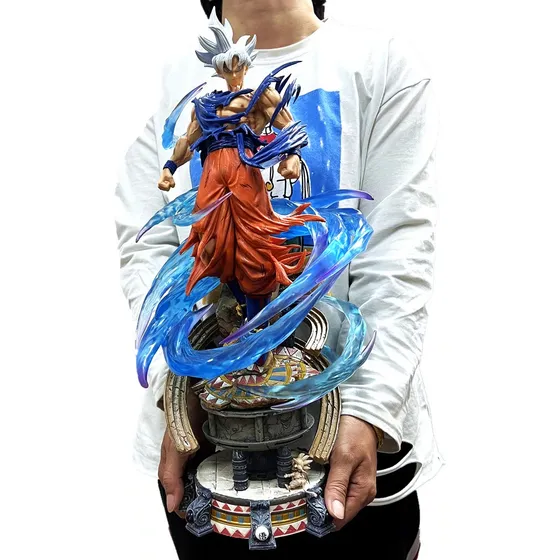 Goku Ultra Instinto Figura De Acción Anime Dragon Ball 