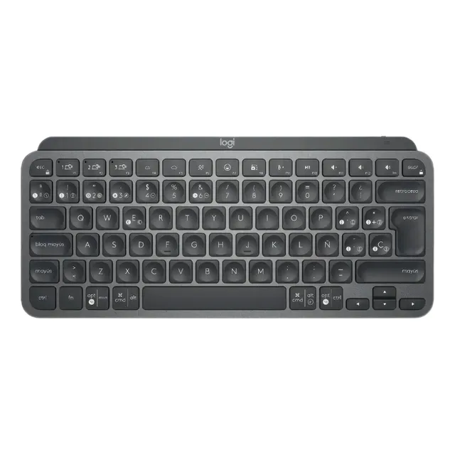 Teclado Bluetooth Logitech Master Series Mx Keys Mini Color Negro