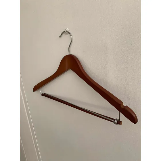 Juego De 18 Ganchos Madera Usados En Perfecto Estado