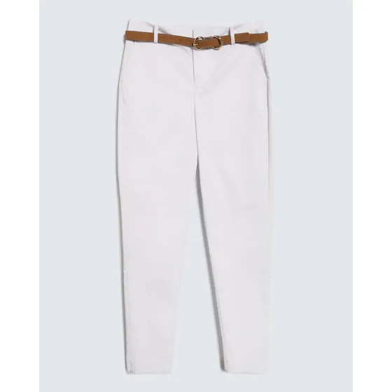 Pantalon Para Mujer Marca Seven Color Beige En Algodón #2807