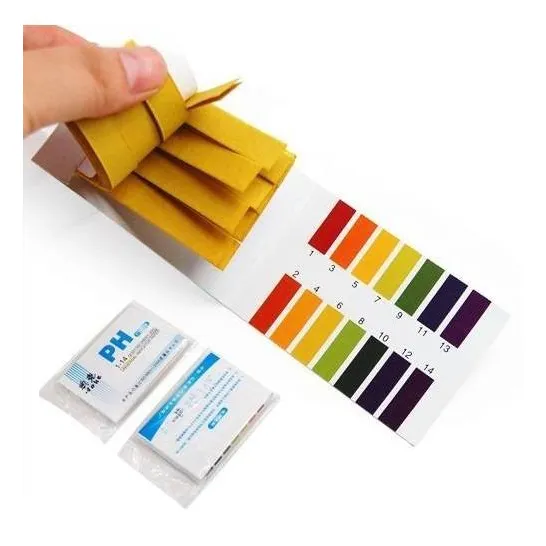 Probador De Tiras De Tornasol De Papel De Prueba Ph 1-14,