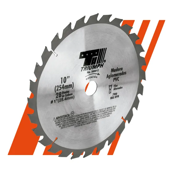 Disco Sierra Circular Triumph 35076 7-1/4 X40atb - Pack 2 Pz