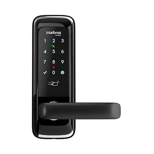 Fechadura Digital Embutir Intelbras Fd 3000 Senha/chaveiro