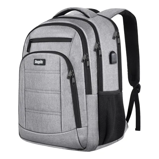 Bolso Morral Ejecutivo Impermeable Importado 100%calidad Usb