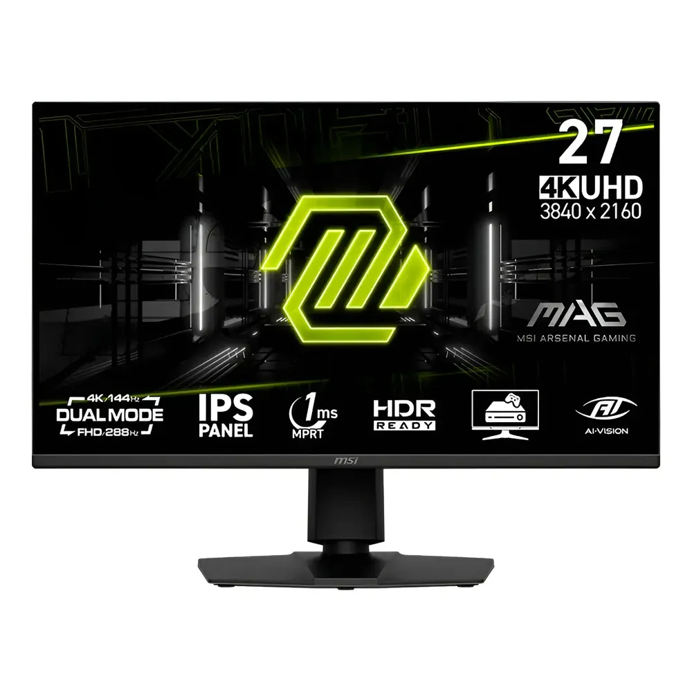 Msi Monitor Gamer Mag 275Upd E14 27″ Dual Mode 4K 144Hz /