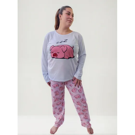 Pijamas Personajes Conjuntos Envios A Todo El País 