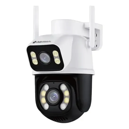Cámara Seguridad Dual Odinwatch A-5 2k 3mp Inalámbrica Ptz Color Blanco | Cuotas sin interés
