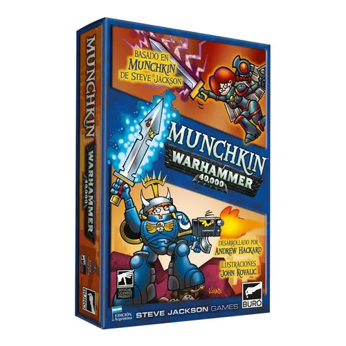 Munchkin Warhammer 40000 Juegos De Mesa Cartas Bureau Buró