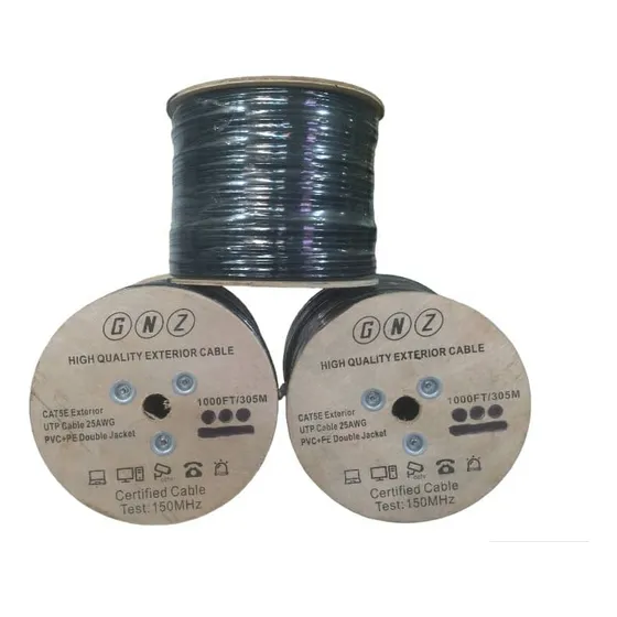 Bobina Cable Utp Cat5e Exterior Intemperie Internet 305mts