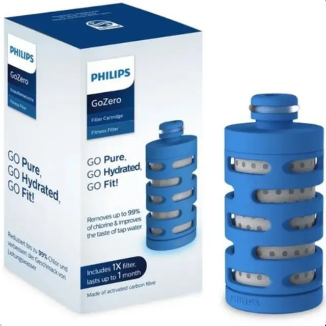 Filtro Refil Garrafa Active Awp286 Philips Gozero Original