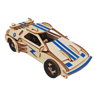 Rompecabezas De Madera 3d, Juego De Modelo De Coche, Juguete Rompecabezas De Madera 3d, Juego De Modelo De Coche, Juguete