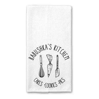 Toalla De Cocina Babushka De Owingsdesignsperfect - Regalo I Toalla De Cocina Babushka De Owingsdesignsperfect - Regalo I