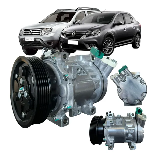 Compressor Ar Condicionado Sd7v16 Renault Logan Duster 1.6