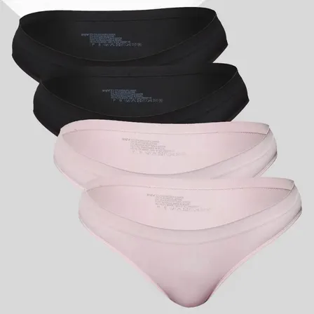 Kit 6 Calcinhas Trifil Biquini Glow 0902 Liso Gra