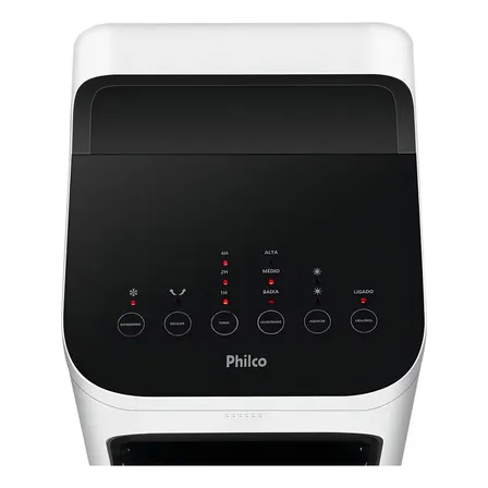 Climatizador De Ar Quente E Frio Com Controle Remoto Philco Cor Branco 220v