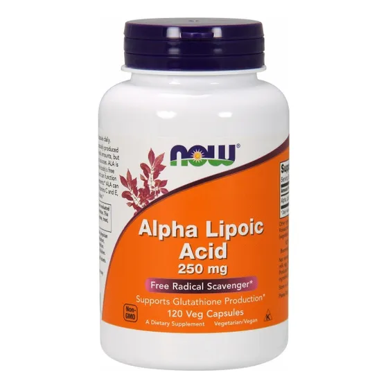 Supplement Now Foods Ácido Alfa Lipoico 120 Cápsulas (paquet