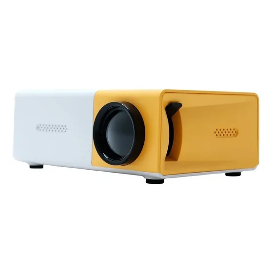 Mini Proyector Led Portátil Yg-300 Lcd 1080p 600 Lúmenes