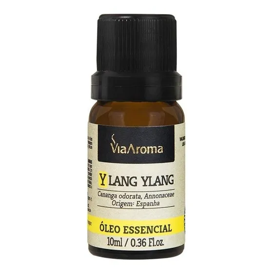 Óleo Essencial Ylang Ylang 10ml 100% Puro Via Aroma 