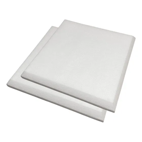 Isolamento Acústico Branco C/27 Placas 50cm X 50cm X 2,5cm