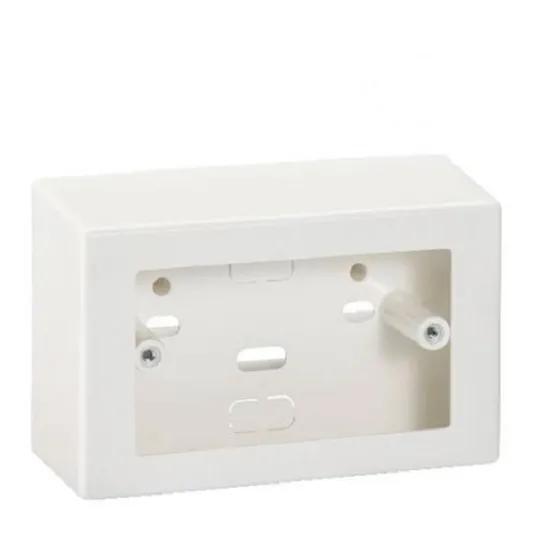 Caja Universal Schneider Dexon 40 Mm Blanca Paquete 6 Pz
