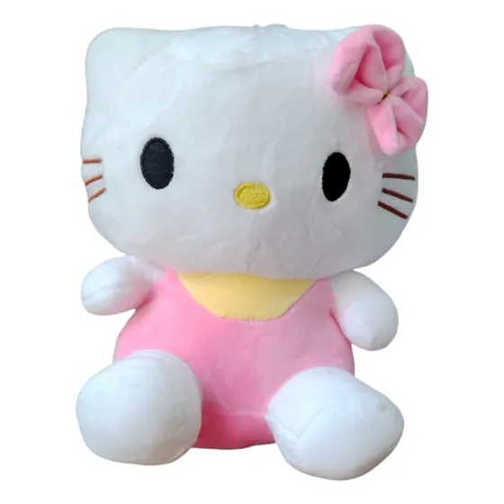 Peluche Hello Kitty 25 Cm Tela Suave Hello Kitty Clásica