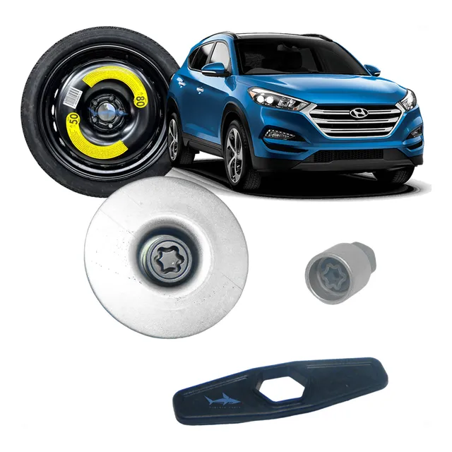 Trava Antifurto Farad Sparelock Para Estepe Interno/externo