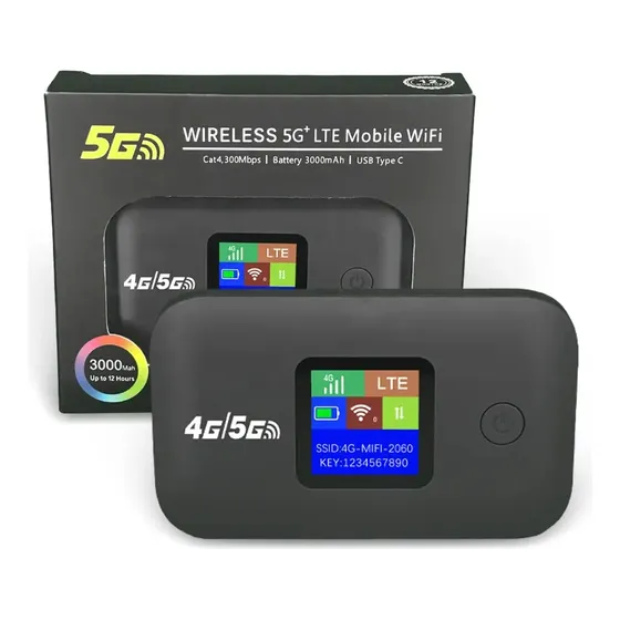 Modem Router 4g Lte Wifi Portatil Con Bateria Mifi Wireless