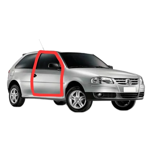 Juego (par) Burlete De Puertas Y Goteros Vw Gol G2 G3 G4 2p