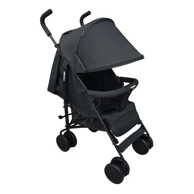 Carrinho De Passeio Para Bebê Park Até 15kgs Preto - Voyage