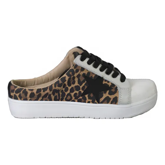 Zapatillas De Mujer S/talon Ecocuero Mia Bella