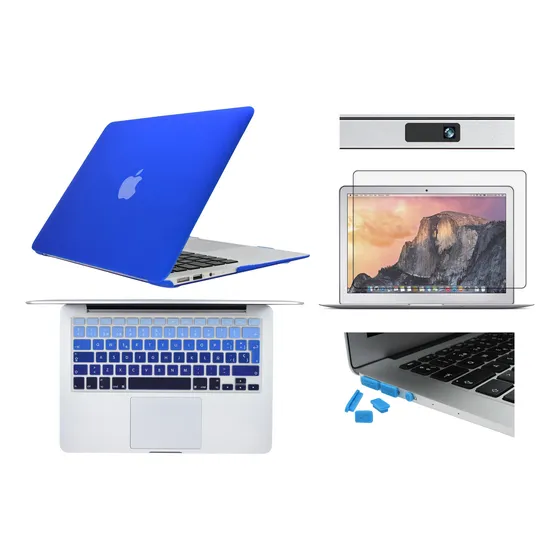 Kit Protección Carcasa Premium Para Macbook 5 En 1 Español