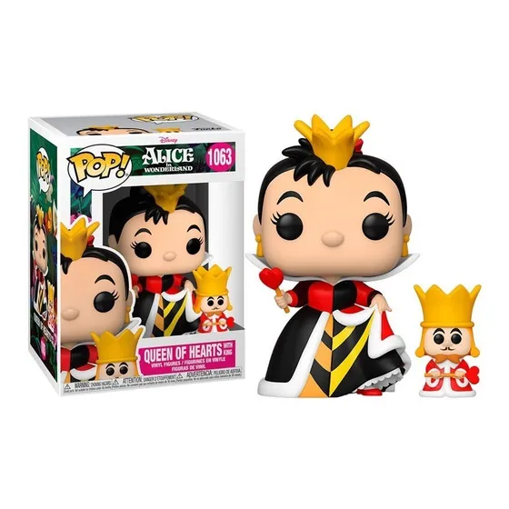 Funko Pop! Alice In Wonderland 70th - Queen W/king 1063