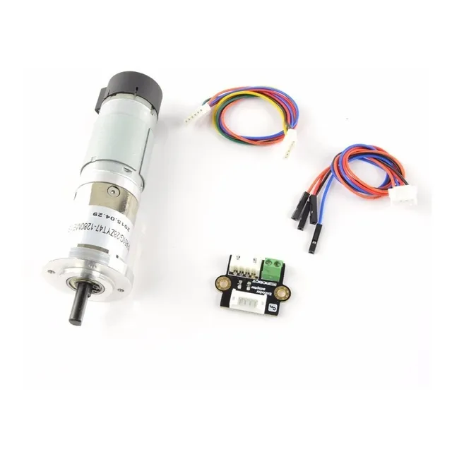 Motor Dc De Bajo Ruido  12v 146rpm Con Encoder, Mecánica