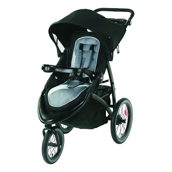 Coche De Paseo Fastaction Jogger Lx Stroller Redmond Graco Color Negro