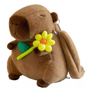 Mochila Felpa Con Forma De Capibara De Felpa Mochila Felpa Con Forma De Capibara De Felpa